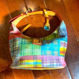 Dooney & Bourke Madras Plaid Picnic Ants Pattern